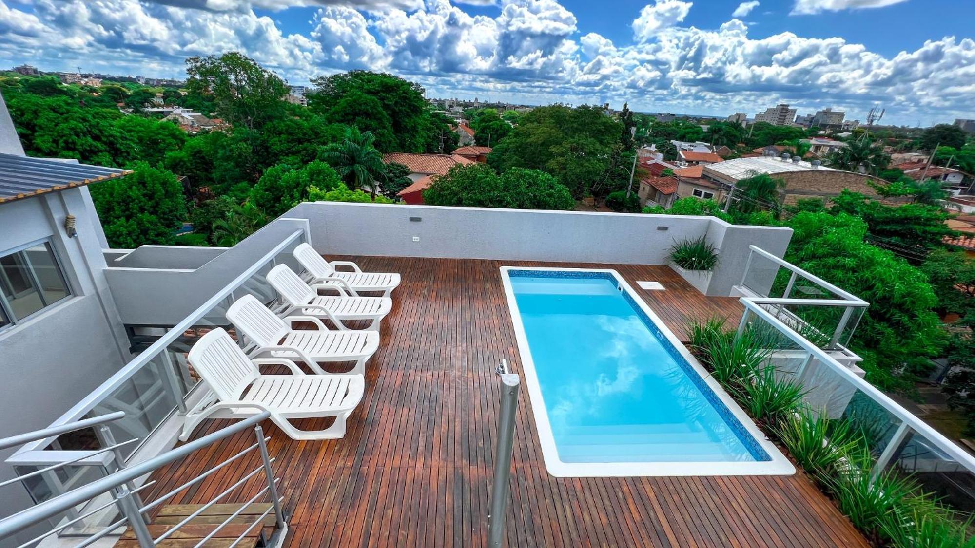 Apart-Hotel De Lujo En Eje Corporativo De Asuncion! 2 Y 3 Habitaciones 외부 사진